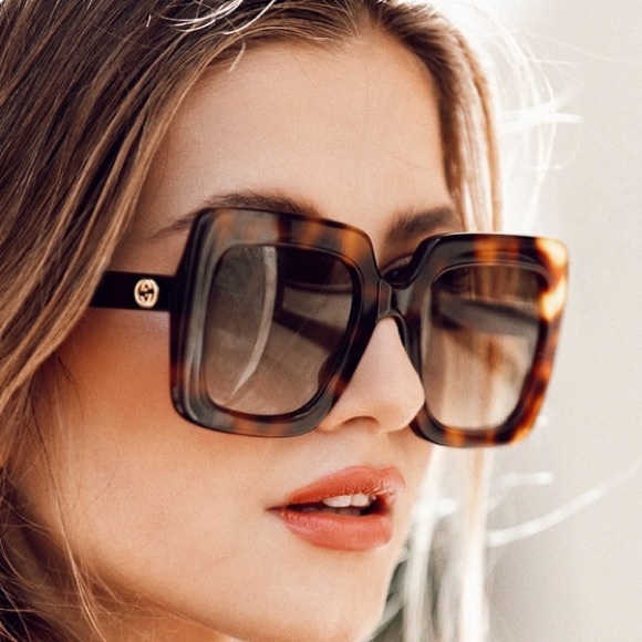 GUCCI SUNGLASSES OVERSIZED - Picture 2 of 9